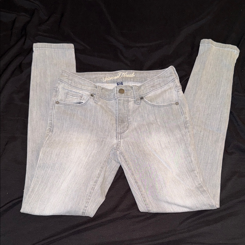 Universal Thread Light Gray Skinny Jeans